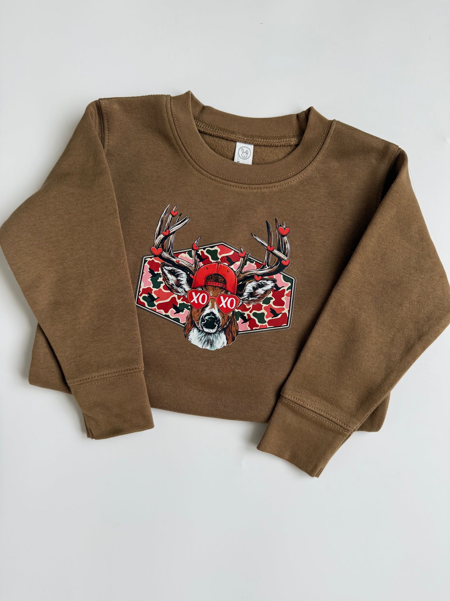 XOXO Buck Crewneck : Kids