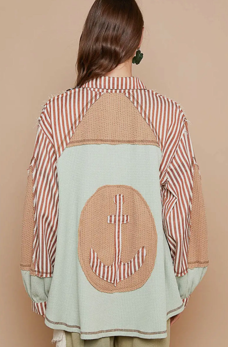 Harbor Breeze Patchwork Shirt
