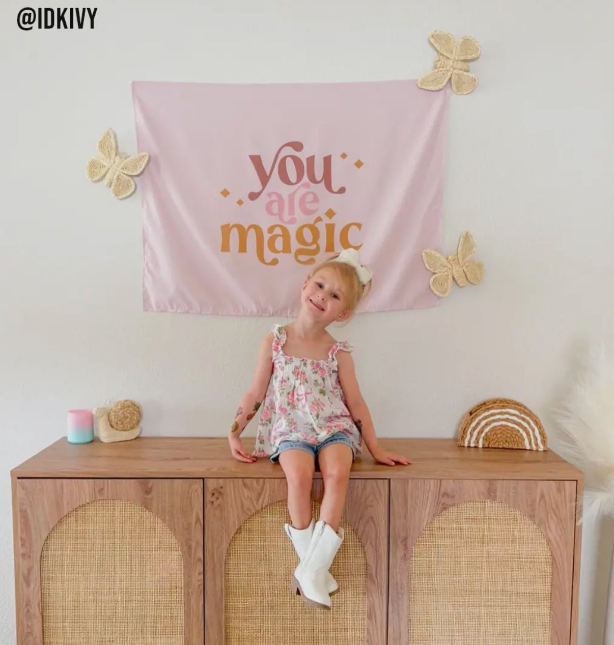 You are Magic Fabric Wall Banner