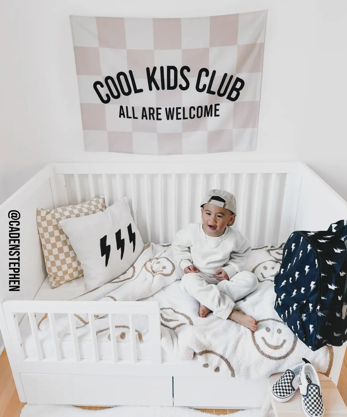 Cool Kids Club Fabric Wall Banner