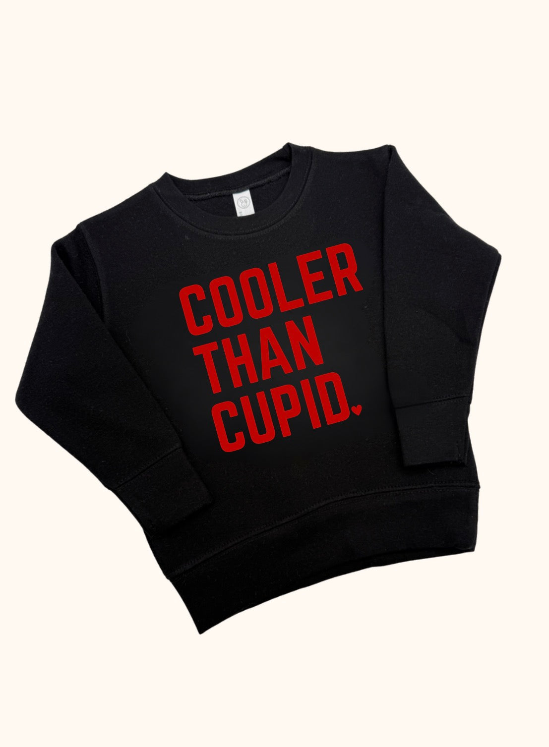 Cooler Than Cupid Crewneck : Kids