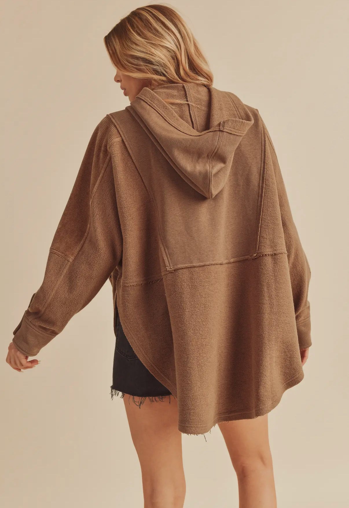 Latte Layer Hooded Sweatshirt