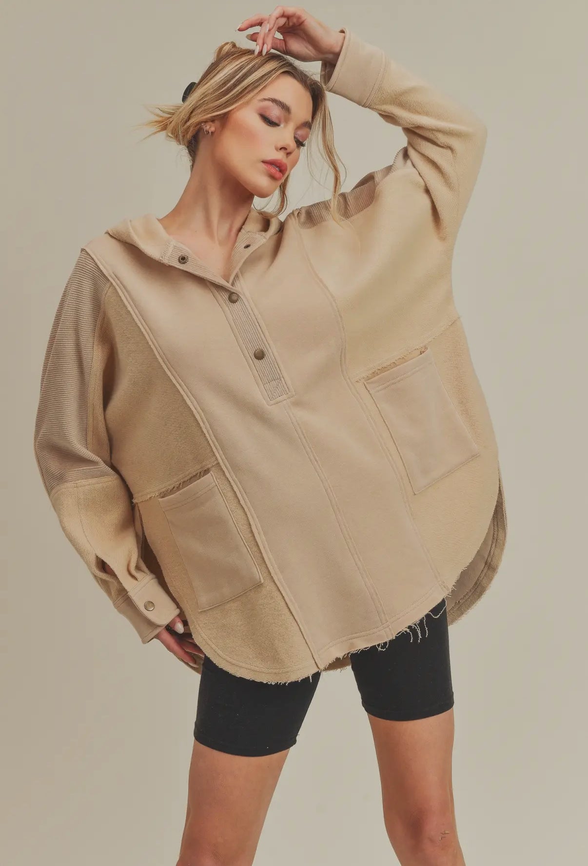 Oat Layer Hooded Sweatshirt
