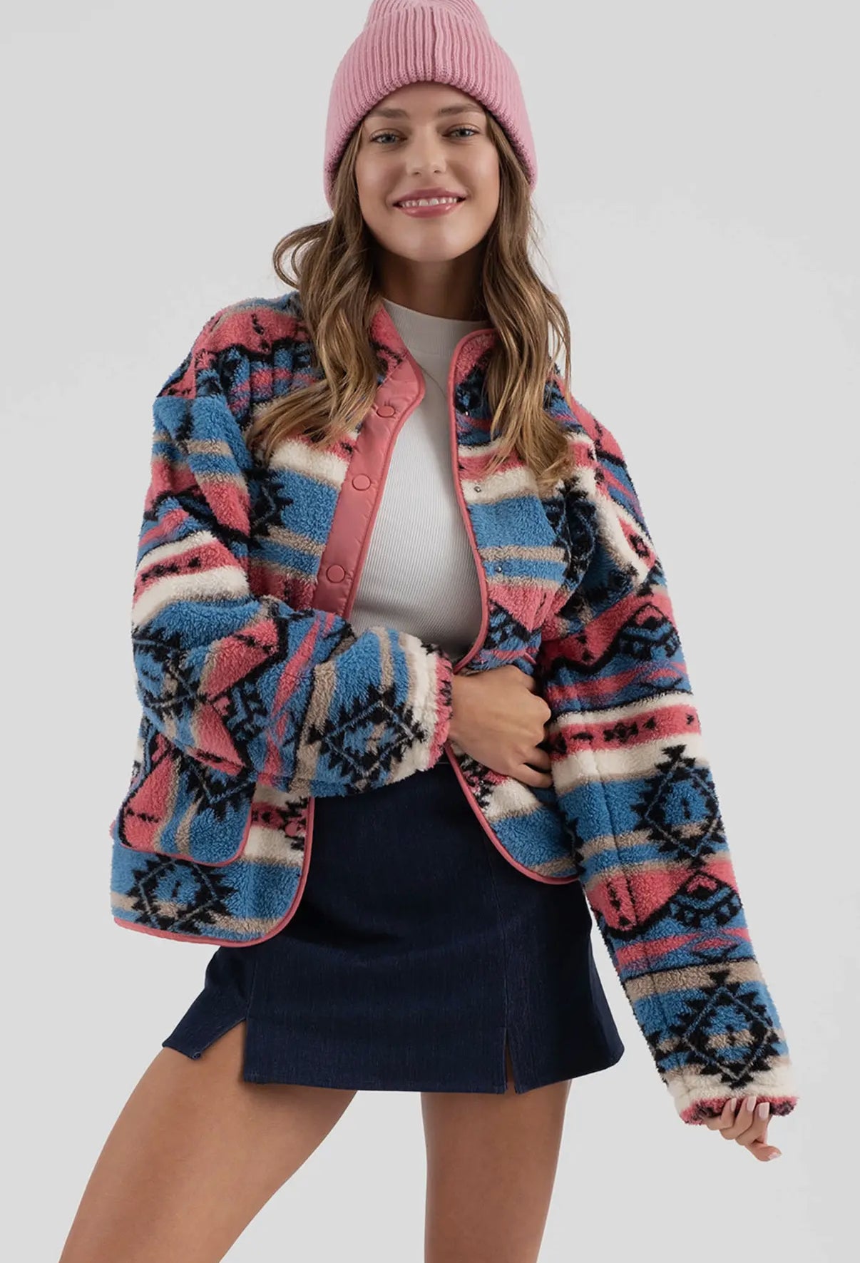 Boho Trail Sherpa Jacket