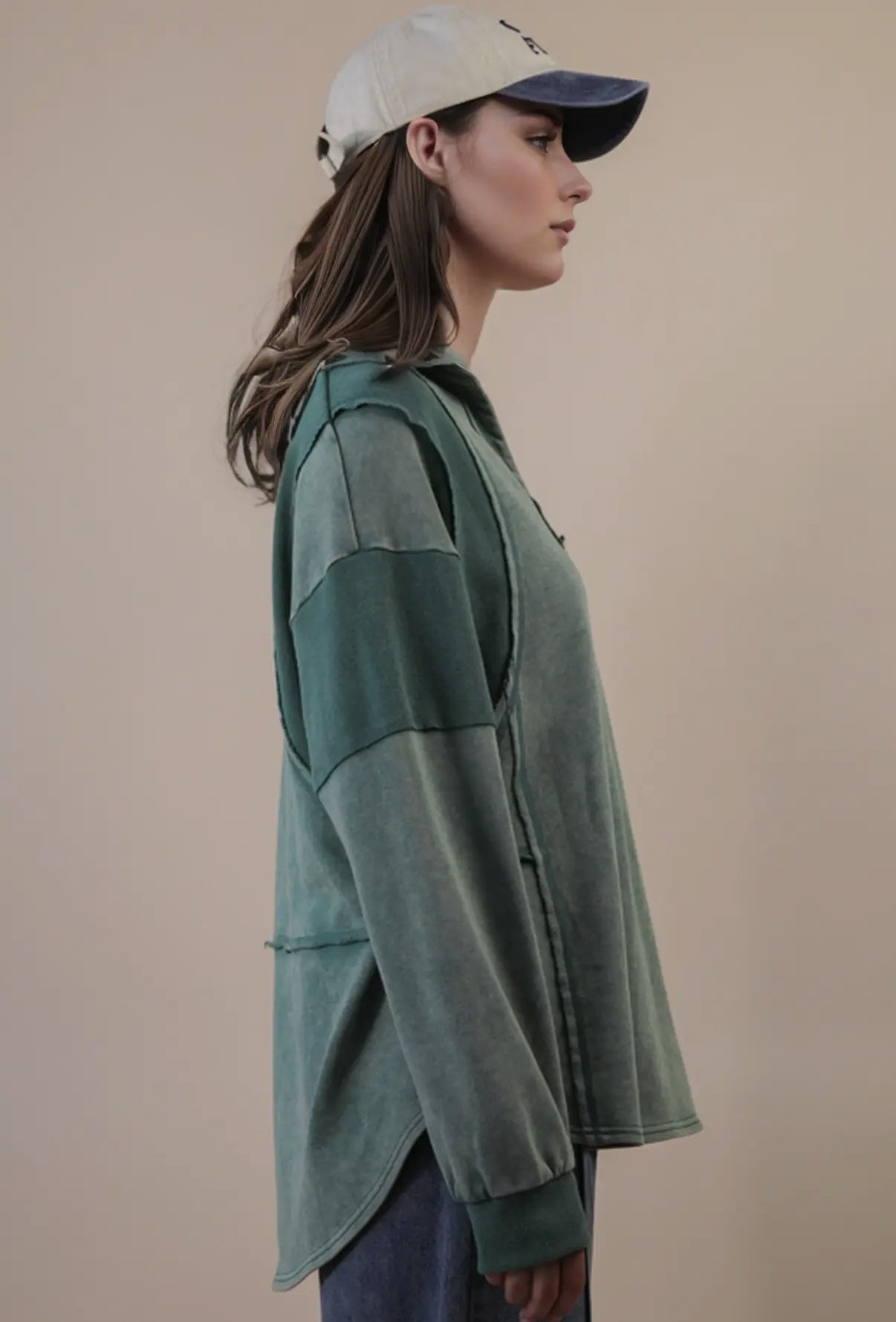 Washed French Terry Knit