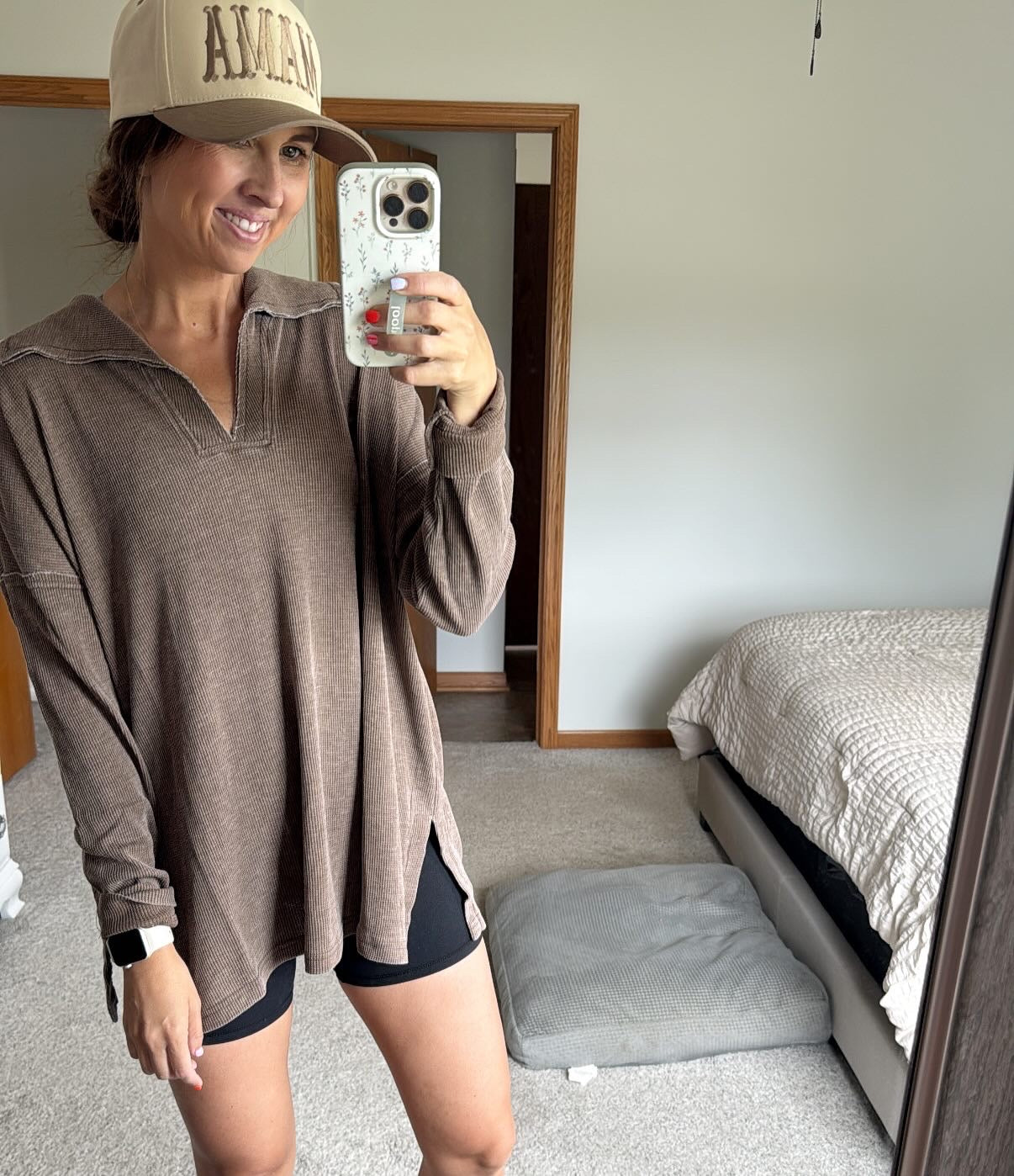 Espresso Drift Top