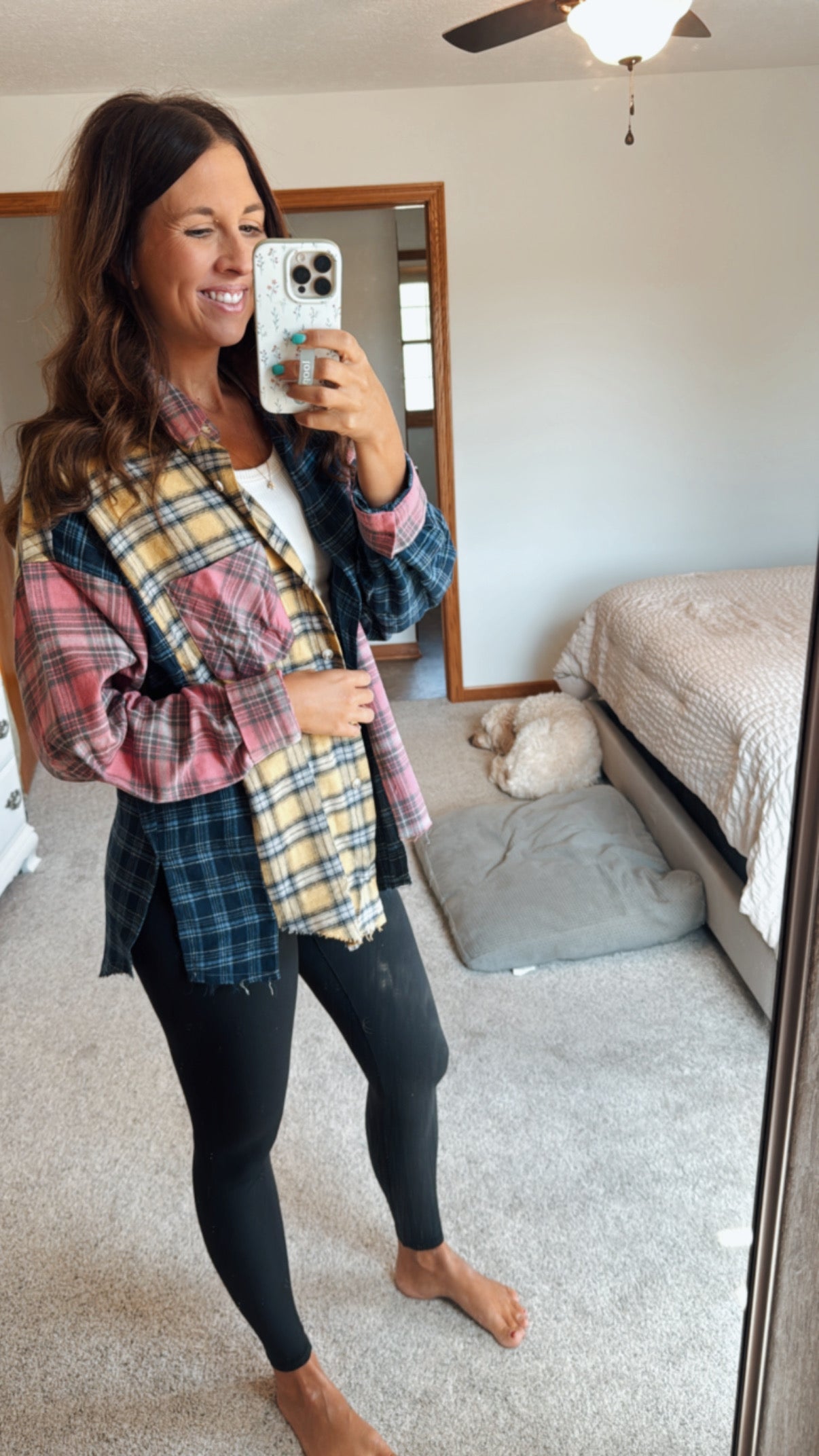 Harvest Hues Patchwork Shirt