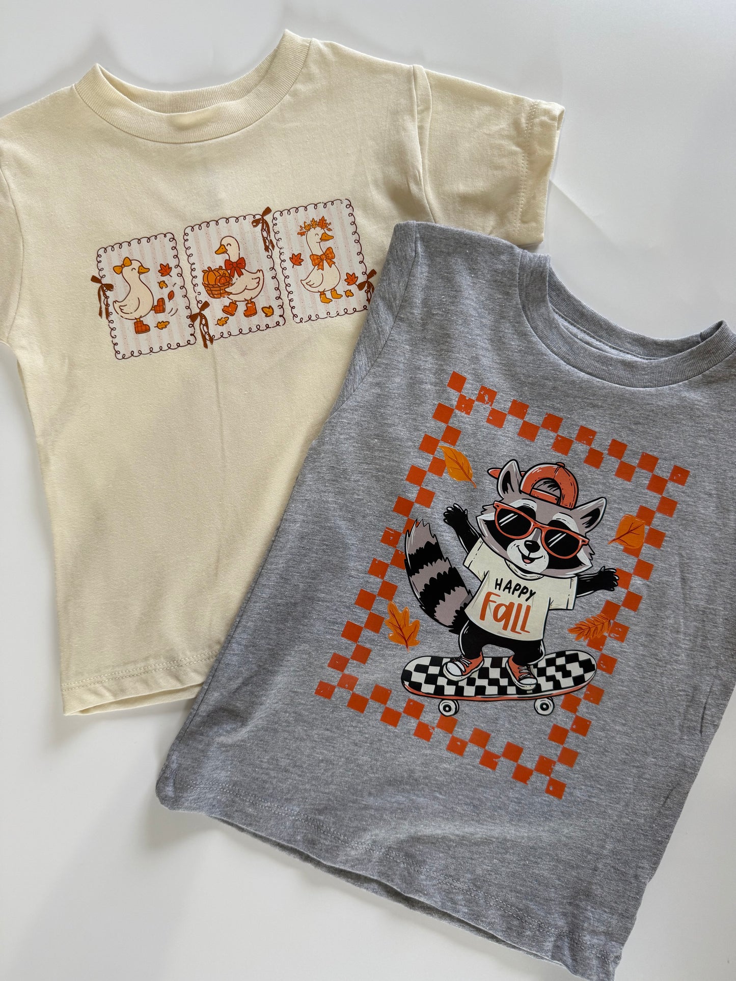Happy Fall Raccoon Tee : Infant + Toddlers