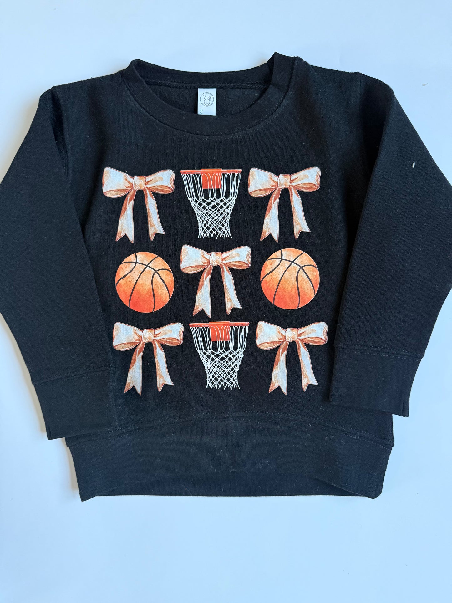 Bows + Bball Crewneck : Adult