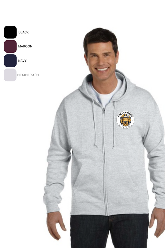 Unisex Hooded Zip Up : customization available