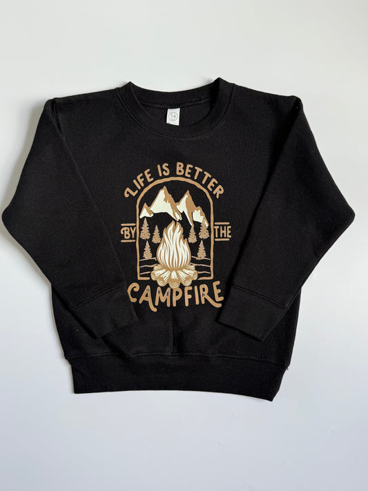 Campfire Crewneck : Toddler/Youth