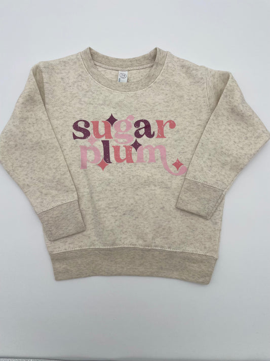 Sugar Plum Crewneck : toddler/youth