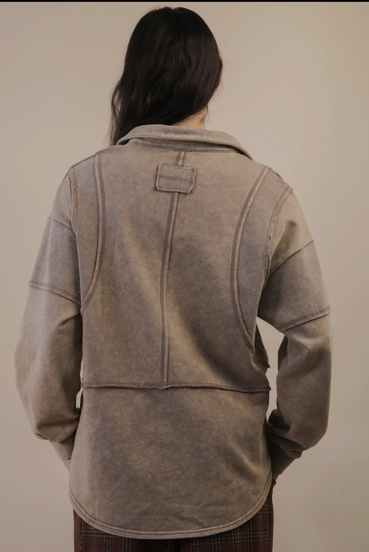 Washed French Terry Knit