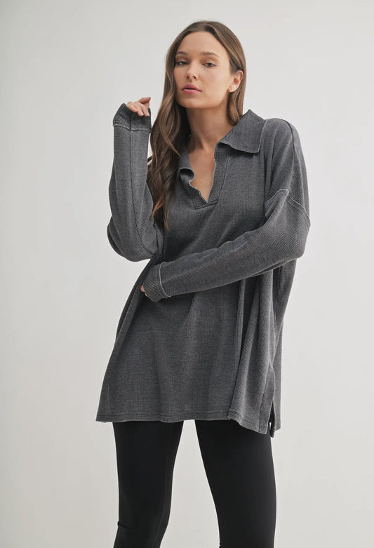 Espresso Drift Top