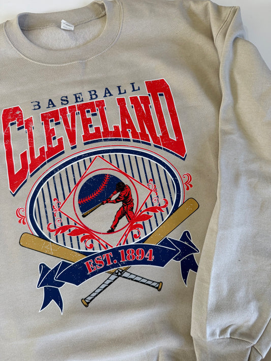 Cleveland Baseball Crewneck