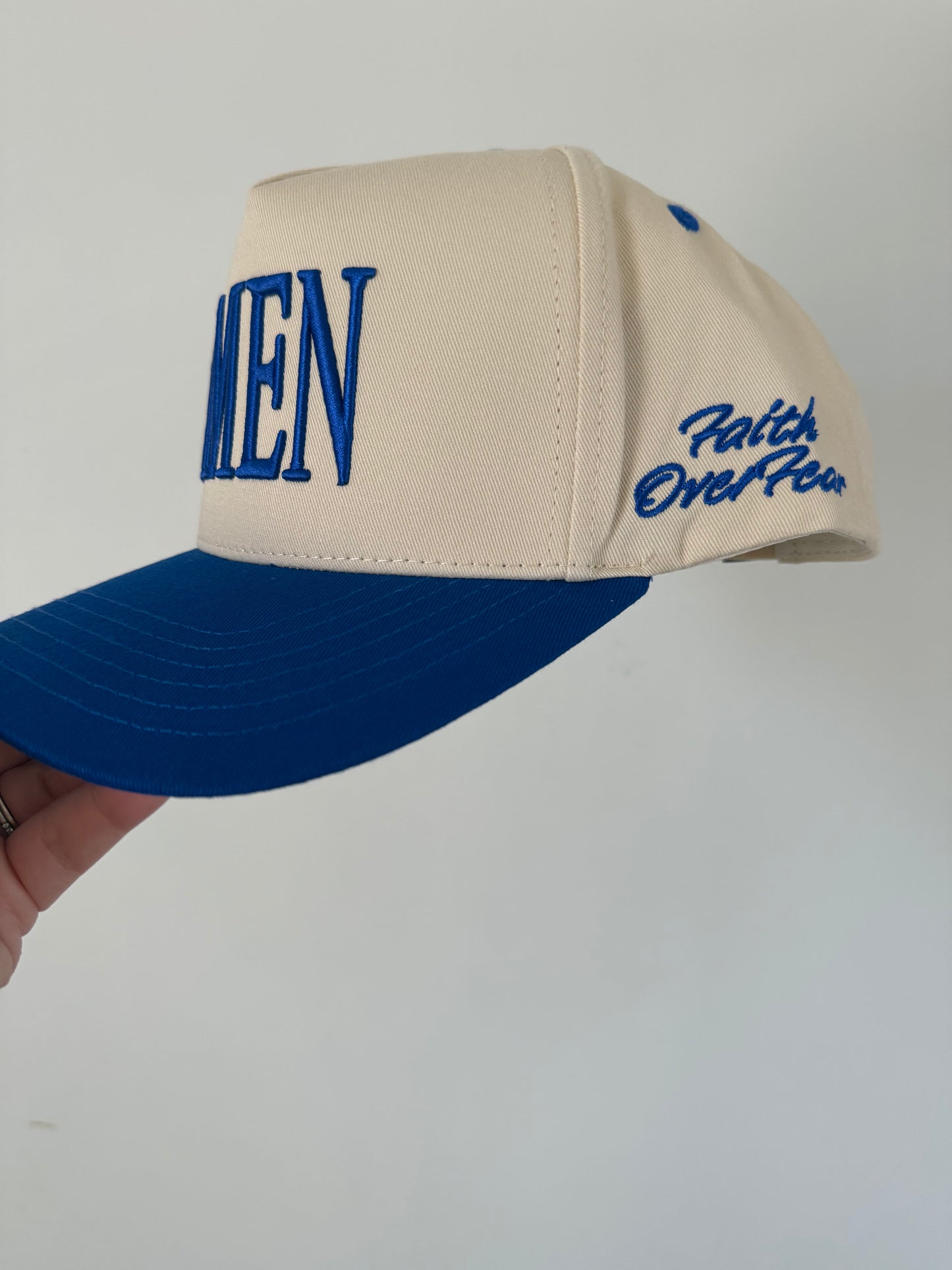 Amen Trucker Hat - Blue