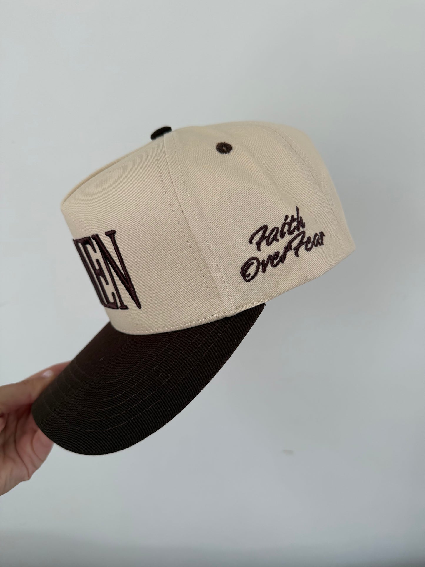 Amen Trucker Hat - Brown