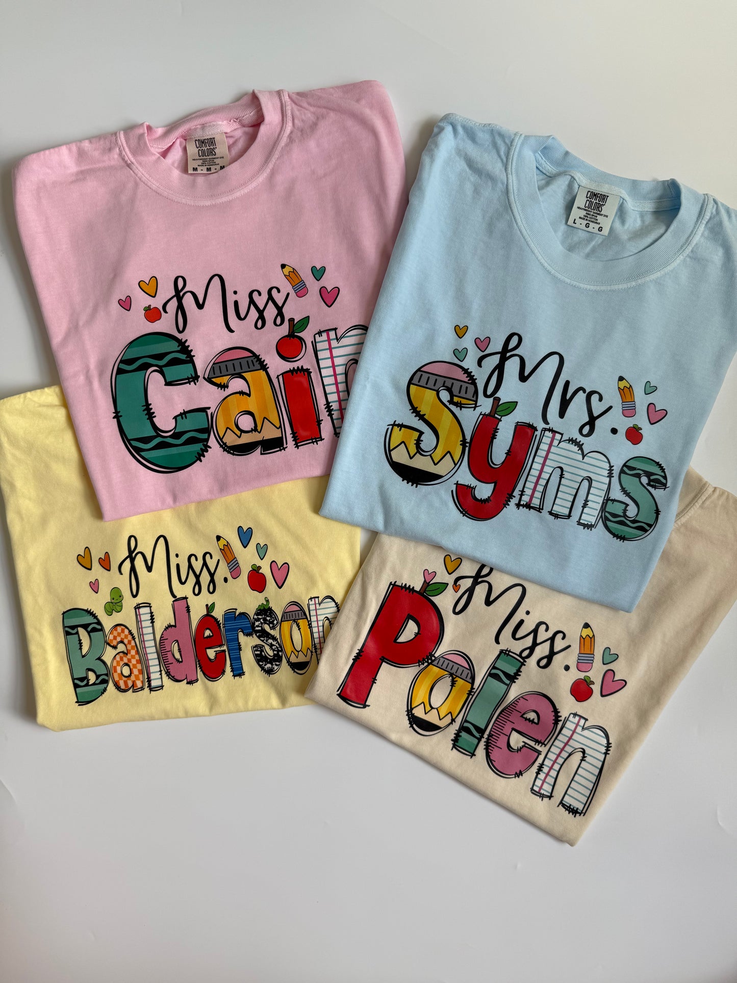 Personalized Teacher Tee
