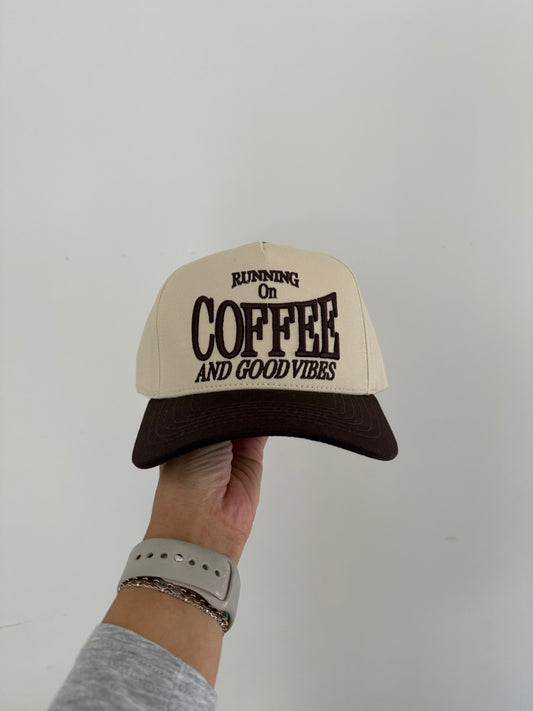 Coffee + Good Vibes Trucker Hat
