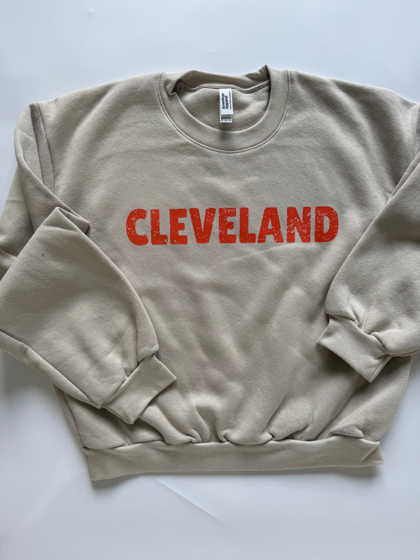 Cleveland Cropped Crew : Adult