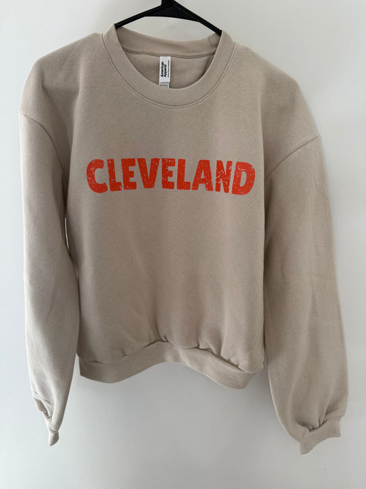 Cleveland Cropped Crew : Adult