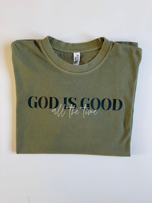 God is Good Boxy Tee : Adult