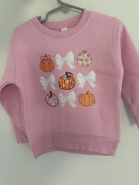 Pumpkin & Bows Crew : Toddler