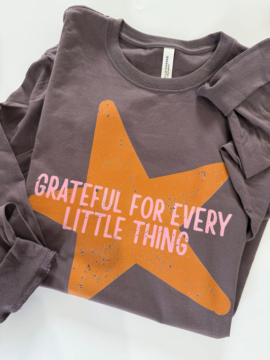 Grateful Long Sleeve Heavyweight Tee : Adult