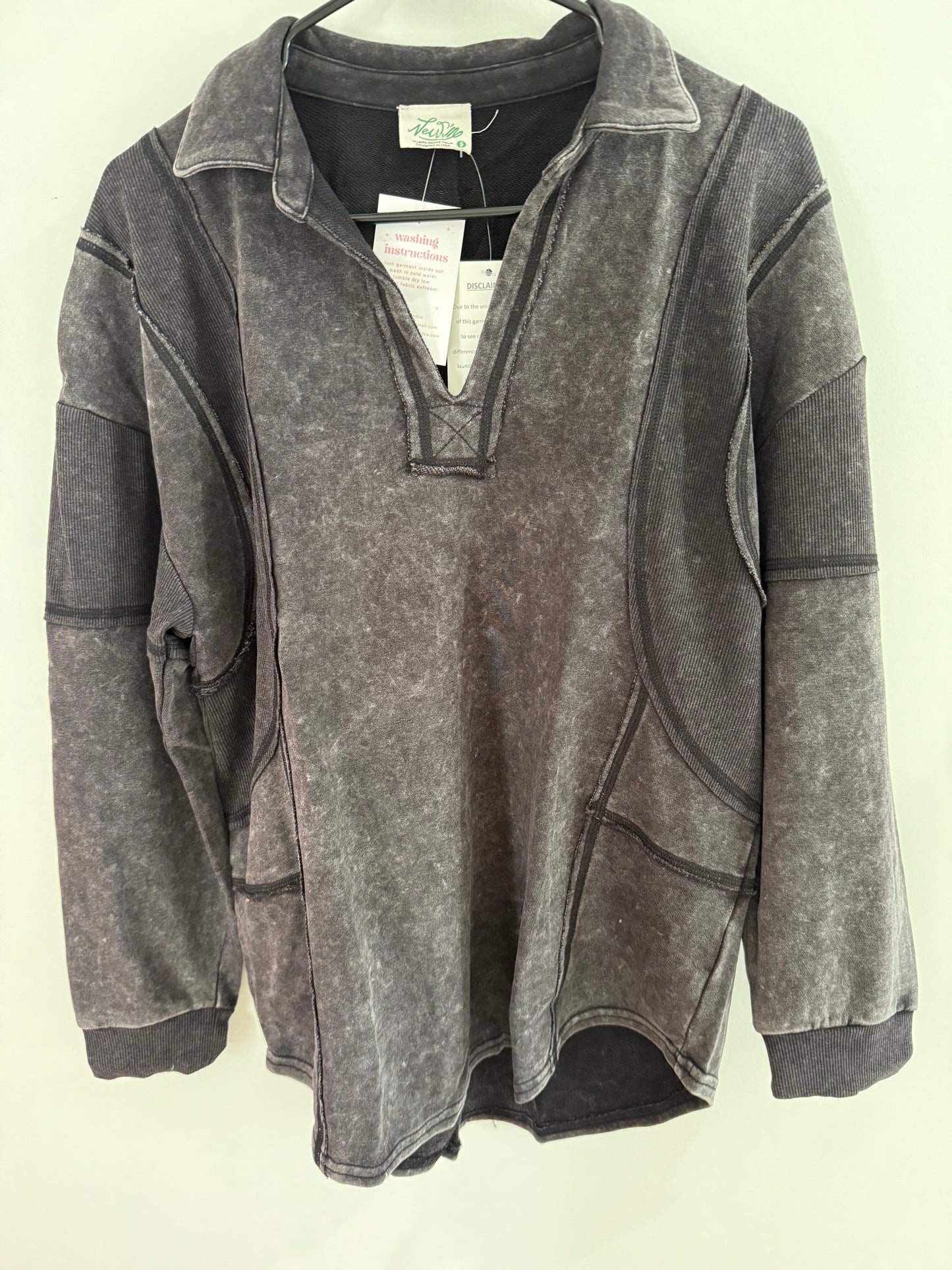 Washed French Terry Knit : multiple colors