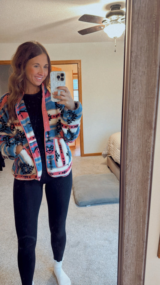 Boho Trail Sherpa Jacket