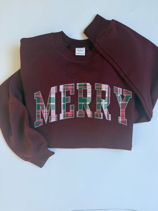 Merry Crewneck : Adult
