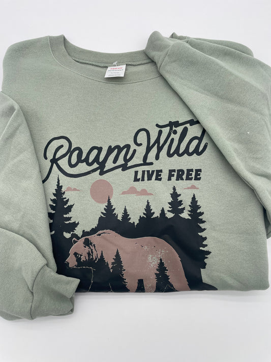 Roam Wild Crewneck